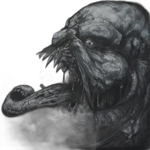 creature, mask, dragon, face transparent PNG cut-out