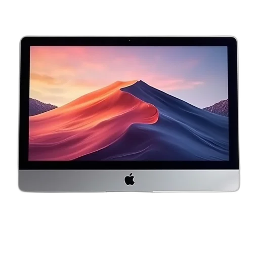 3d render, new, apple, imac transparent PNG cut-out