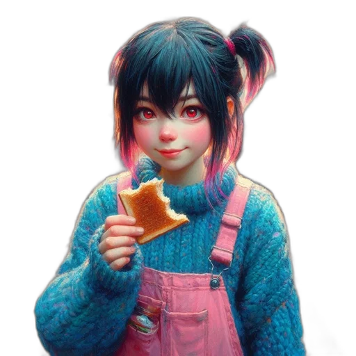 food, face, creature, weapon transparent PNG cut-out