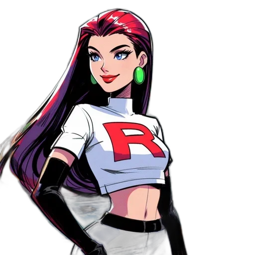 robot, staff, comic book art, cartoon transparent PNG cut-out
