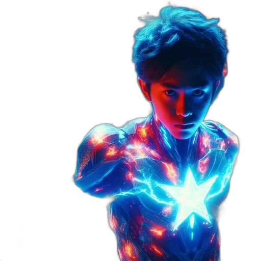 comic book art, concept art, 3d render, photorealistic transparent PNG cut-out