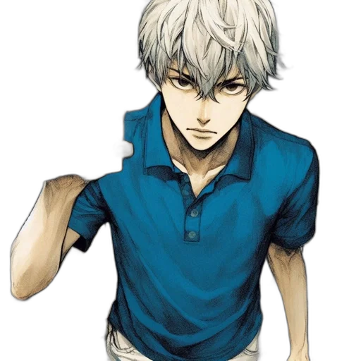 weapon, face, staff, anime transparent PNG cut-out