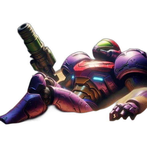 robot, weapon, staff, concept art transparent PNG cut-out