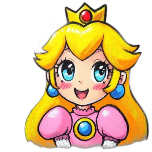 crown, dress, face, staff transparent PNG cut-out