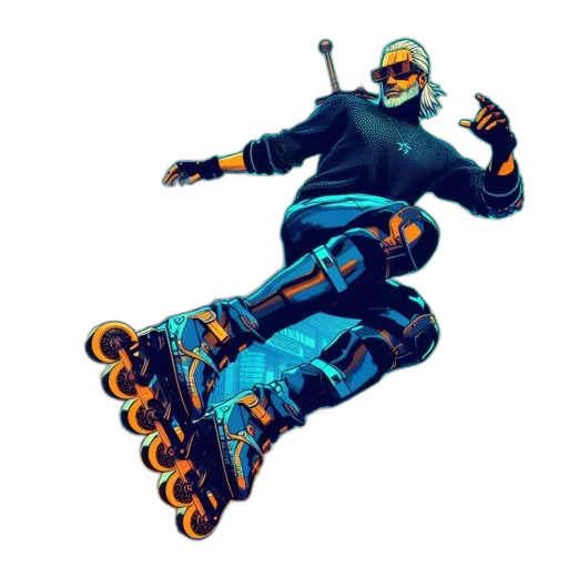 jacket, concept art, pixel art, comic book art transparent PNG cut-out