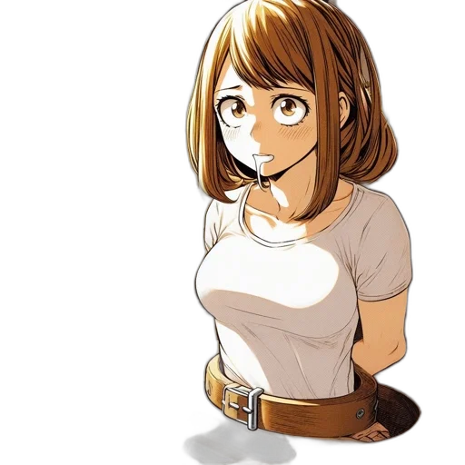 staff, dress, face, robot transparent PNG cut-out