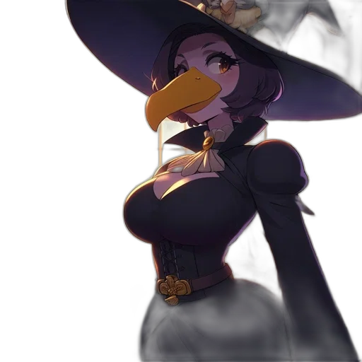 hat, staff, dress, mask transparent PNG cut-out