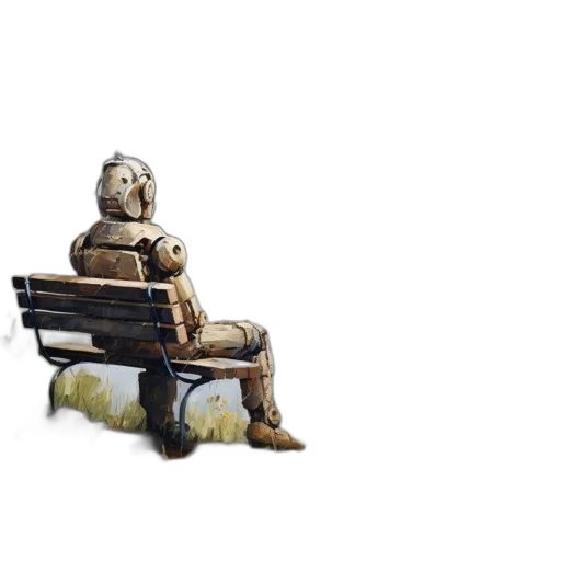 furniture, robot, mask, staff transparent PNG cut-out