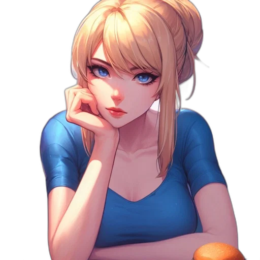 face, dress, staff, robot transparent PNG cut-out