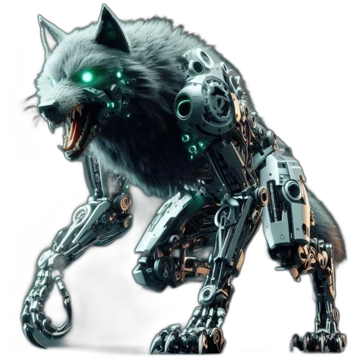 robot, animal, creature, weapon transparent PNG cut-out
