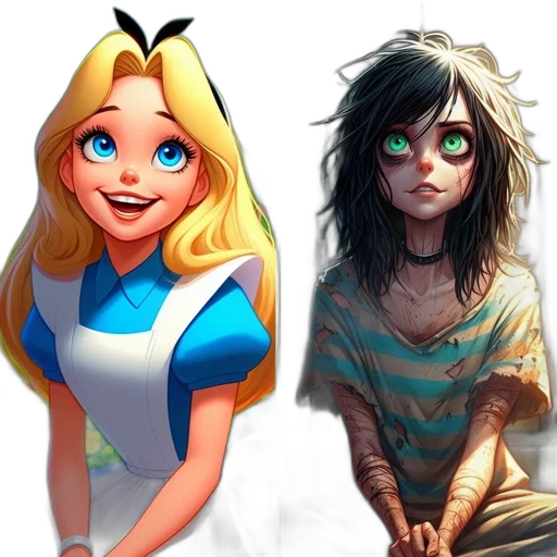 comic book art, concept art, cartoon, anime transparent PNG cut-out