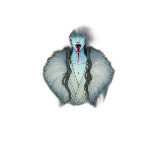 creature, animal, jacket, hair transparent PNG cut-out