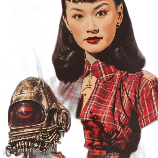 robot, comic book art, concept art, photorealistic transparent PNG cut-out