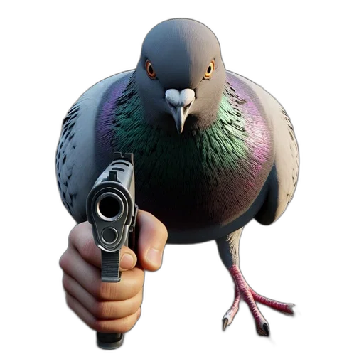 weapon, animal, staff, jacket transparent PNG cut-out
