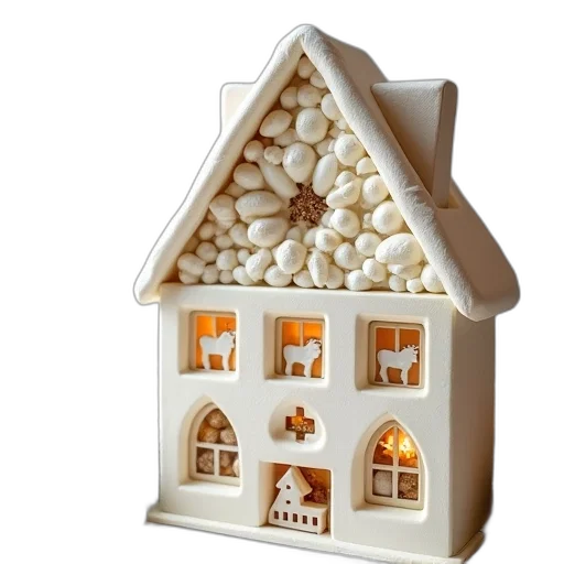 building, furniture, 3d render, white transparent PNG cut-out