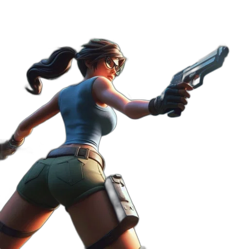 weapon, concept art, 3d render, adventurous transparent PNG cut-out