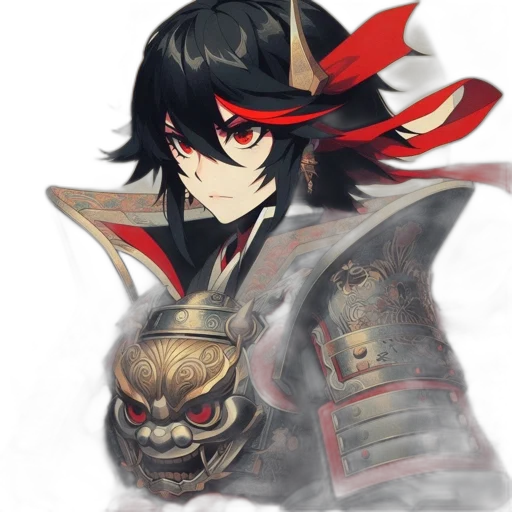 mask, dragon, weapon, face transparent PNG cut-out
