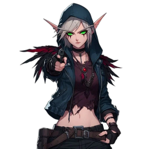 staff, weapon, jacket, concept art transparent PNG cut-out