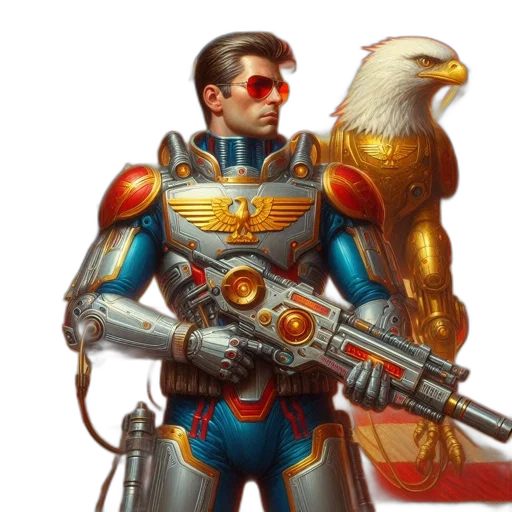 weapon, jacket, concept art, comic book art transparent PNG cut-out