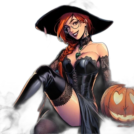 comic book art, concept art, fantasy art, cartoon transparent PNG cut-out