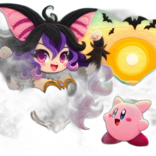 concept art, fantasy art, pixel art, 3d render transparent PNG cut-out