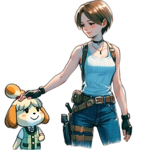 weapon, staff, animal, concept art transparent PNG cut-out