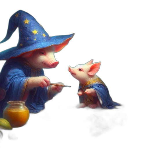 hat, concept art, fantasy art, 3d render transparent PNG cut-out