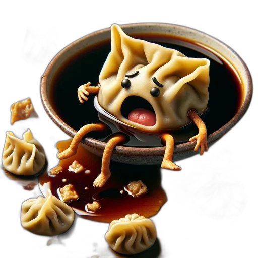 creature, food, concept art, 3d render transparent PNG cut-out