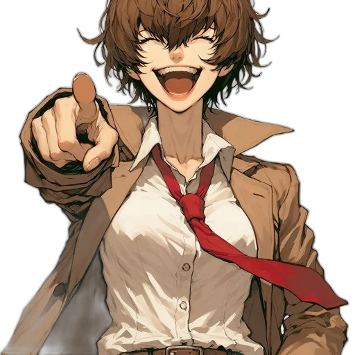 staff, weapon, face, jacket transparent PNG cut-out