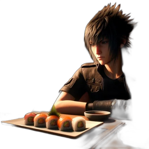 food, photorealistic, 3d render, concept art transparent PNG cut-out