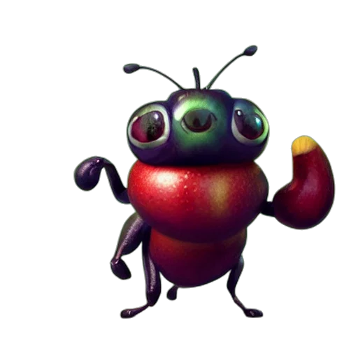 robot, creature, staff, animal transparent PNG cut-out