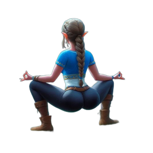 staff, concept art, pixel art, 3d render transparent PNG cut-out
