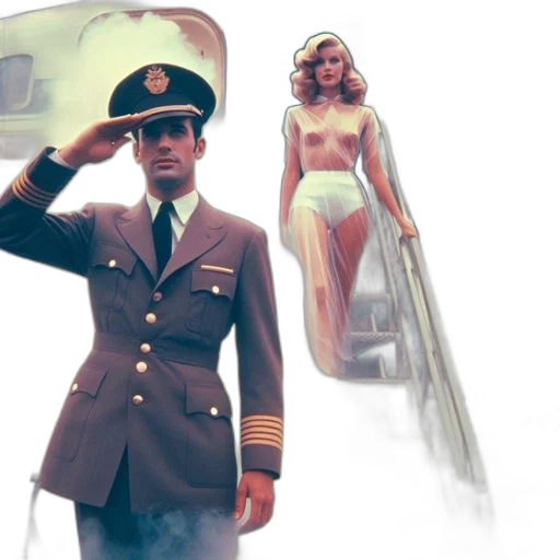 concept art, comic book art, fantasy art, airfield transparent PNG cut-out