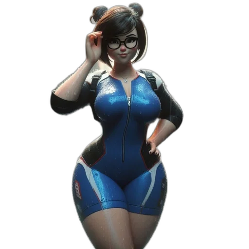 dress, staff, robot, concept art transparent PNG cut-out