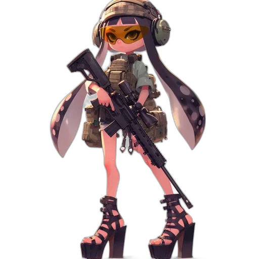 weapon, animal, robot, staff transparent PNG cut-out