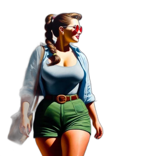 dress, jacket, concept art, comic book art transparent PNG cut-out