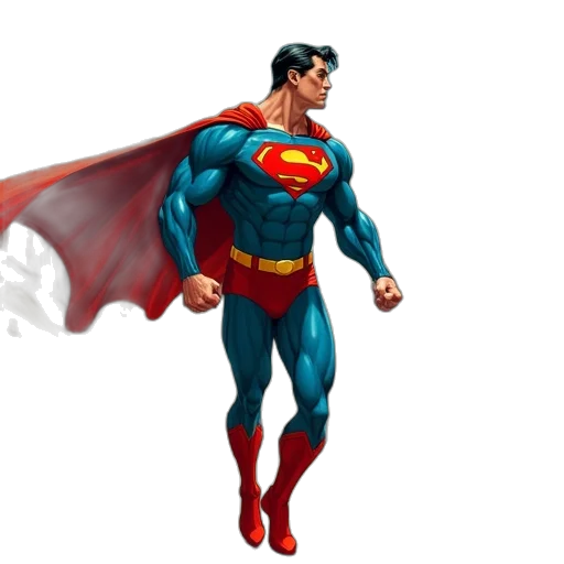 comic book art, concept art, 3d render, photorealistic transparent PNG cut-out