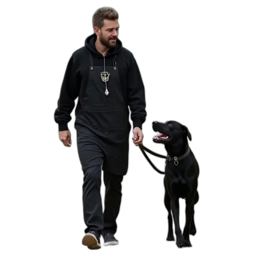 jacket, animal, staff, concept art transparent PNG cut-out