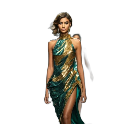 dress, jewelry, concept art, fantasy art transparent PNG cut-out