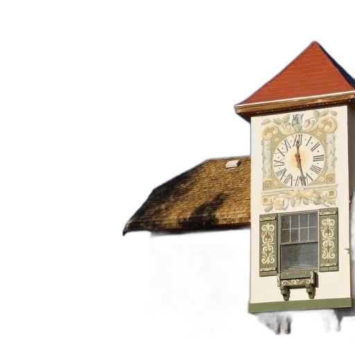 building, 3d render, concept art, photorealistic transparent PNG cut-out