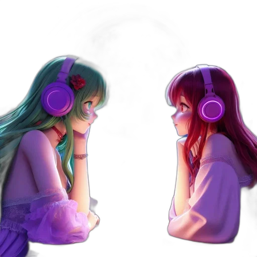 mask, concept art, vaporwave, anime transparent PNG cut-out