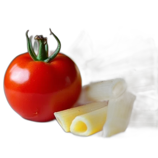 food, crown, photorealistic, 3d render transparent PNG cut-out
