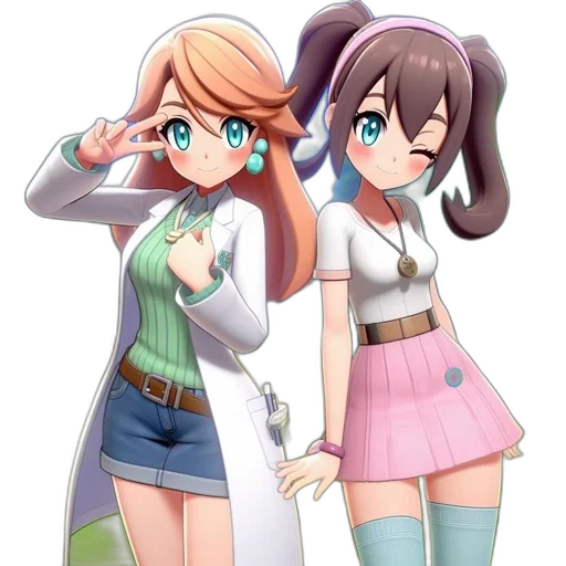 staff, dress, weapon, anime transparent PNG cut-out