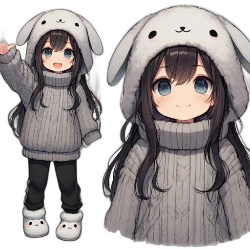 hat, creature, dress, animal transparent PNG cut-out