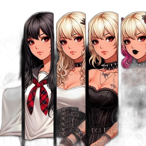 anime, fantasy art, concept art, comic book art transparent PNG cut-out
