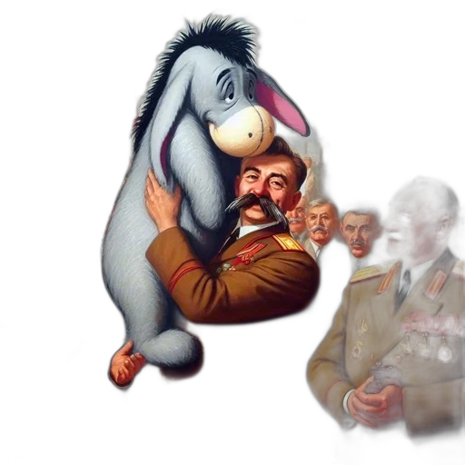 animal, staff, concept art, oil painting transparent PNG cut-out