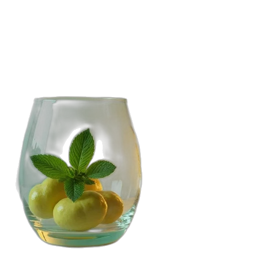 bottle, food, crown, 3d render transparent PNG cut-out
