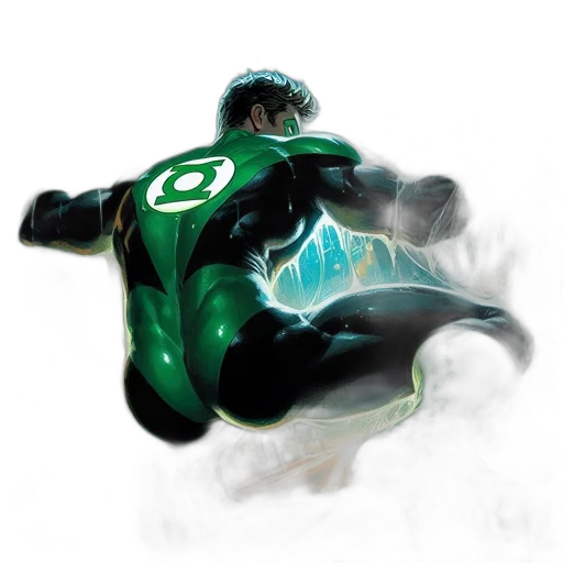comic book art, concept art, fantasy art, 3d render transparent PNG cut-out