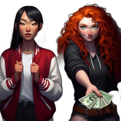 jacket, concept art, comic book art, fantasy art transparent PNG cut-out