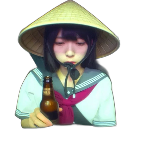 hat, bottle, umbrella, food transparent PNG cut-out